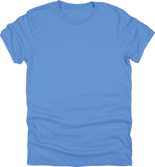 Carolina Blue color - mockup