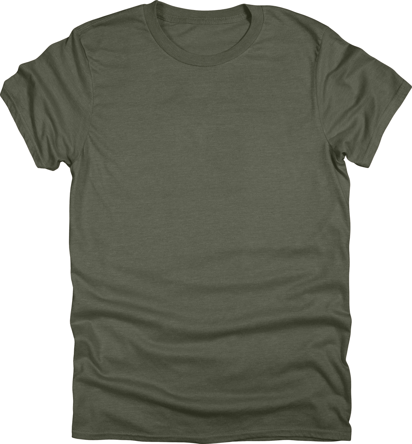 Heather Military Green color - mockup