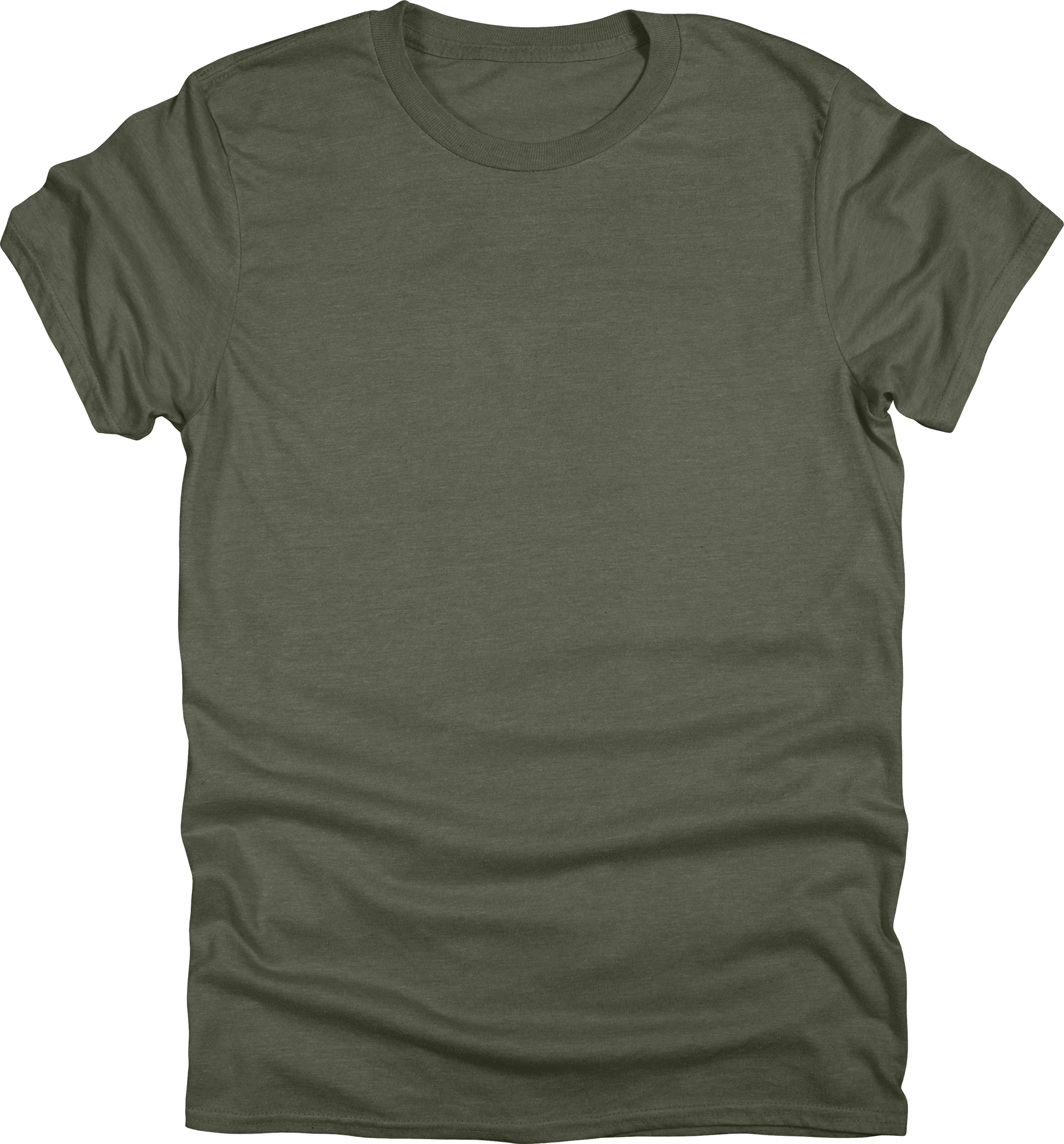 Heather Military Green color - mockup