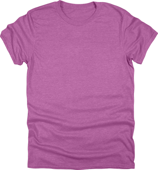 Heather Radiant Orchid color - mockup