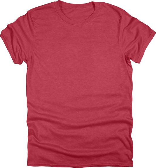 Heather Red color - mockup