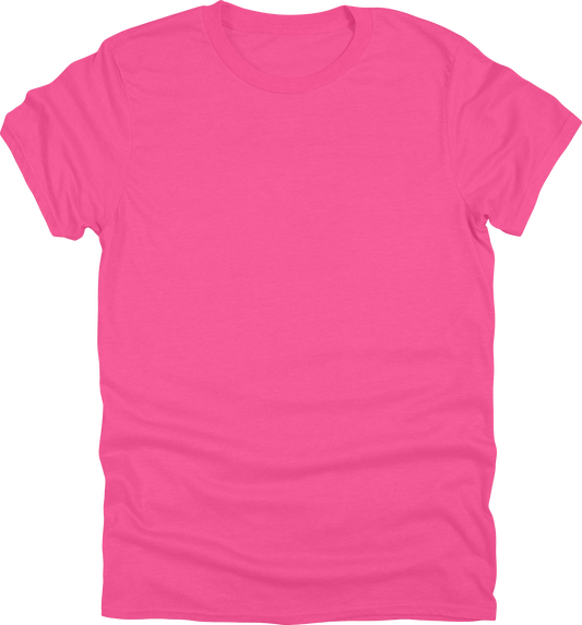 Safety Pink color - mockup