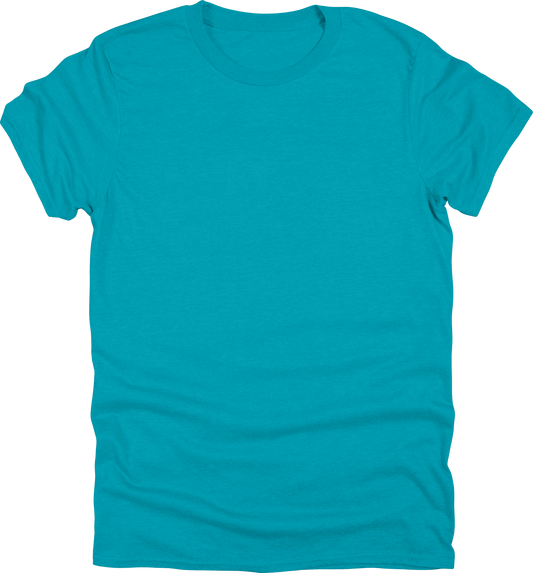 Tropical Blue color - mockup